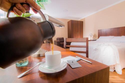 Foto de una habitación de Fenix Hotel