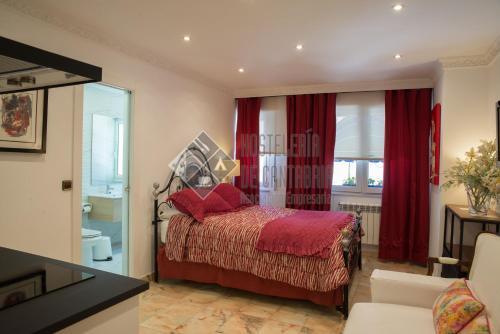 Foto de una habitación de Apartamentos Las Brisas
