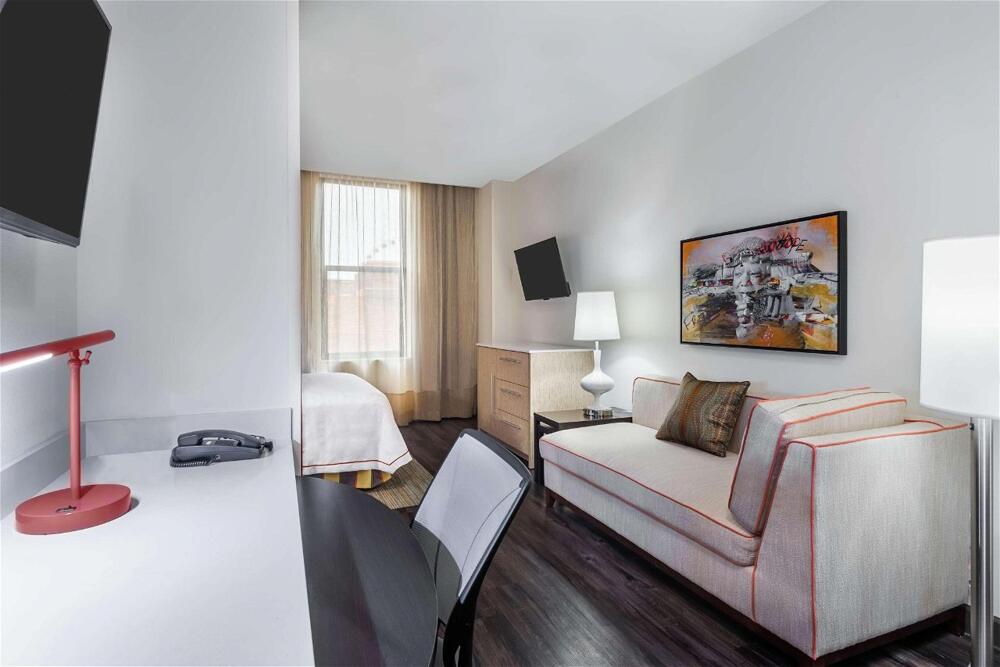 Foto de una habitación de Hotel Home2 Suites by Hilton Atlanta Downtown
