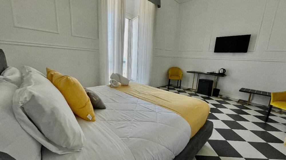 Foto de una habitación de Hotel Stabia