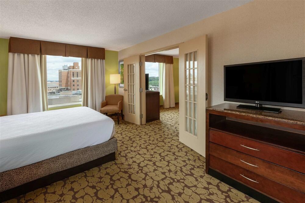 Foto de una habitación de Hotel Hilton Garden Inn Pittsburgh University Place