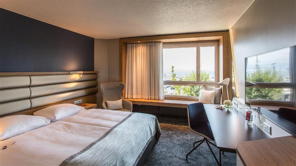 Foto de una habitación de Mövenpick Hotel Lausanne