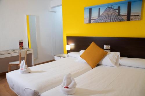 Foto de una habitación de Adia Hotel Cunit Playa