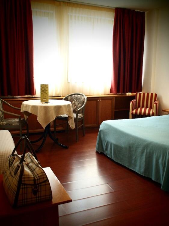 Foto de una habitación de Hotel Perusia