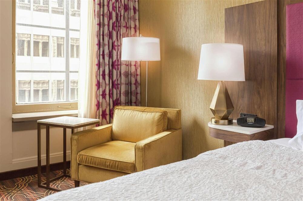 Foto de una habitación de Hotel Hampton Inn Majestic Chicago Theatre District