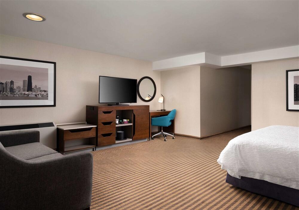 Foto de una habitación de Hotel Hampton Inn Chicago Downtown/Magnificent Mile