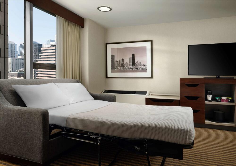 Foto de una habitación de Hotel Hampton Inn Chicago Downtown/Magnificent Mile
