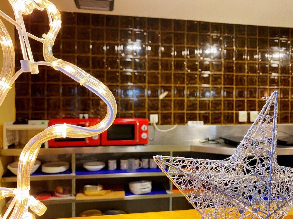 Foto de una habitación de Hostel Napoles