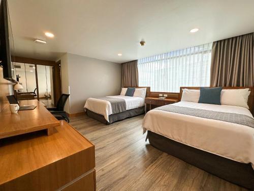 Foto de una habitación de Hotel Wyndham Garden Quito