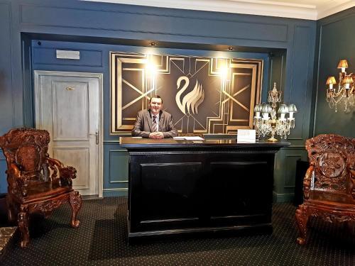 Foto de las zonas nobles de The Black Swan Hotel