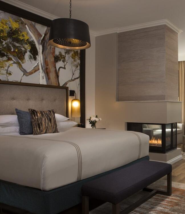 Foto de una habitación de River Terrace Inn, a Noble House Hotel