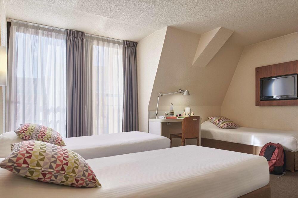 Foto de una habitación de Hotel Campanile Lyon Centre - Berges du Rhône
