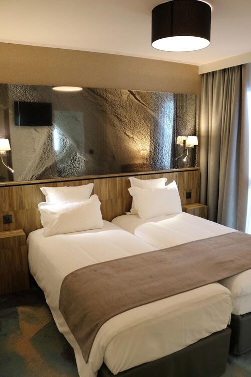 Foto de una habitación de Hotel Le Saint Aubert