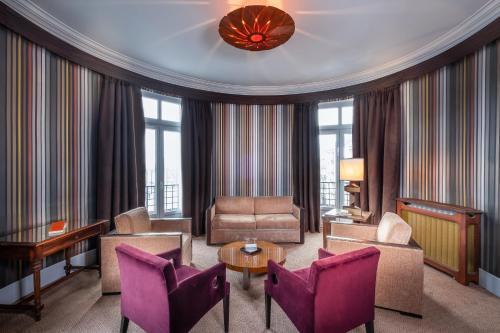 Foto de una habitación de Le Grand Hotel