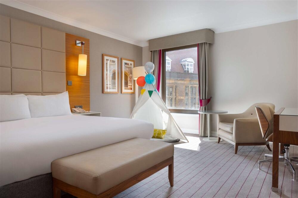 Foto de una habitación de Hotel Hilton Cambridge City Centre
