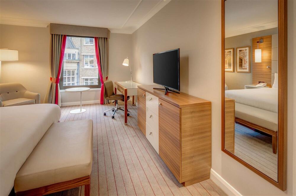 Foto de una habitación de Hotel Hilton Cambridge City Centre