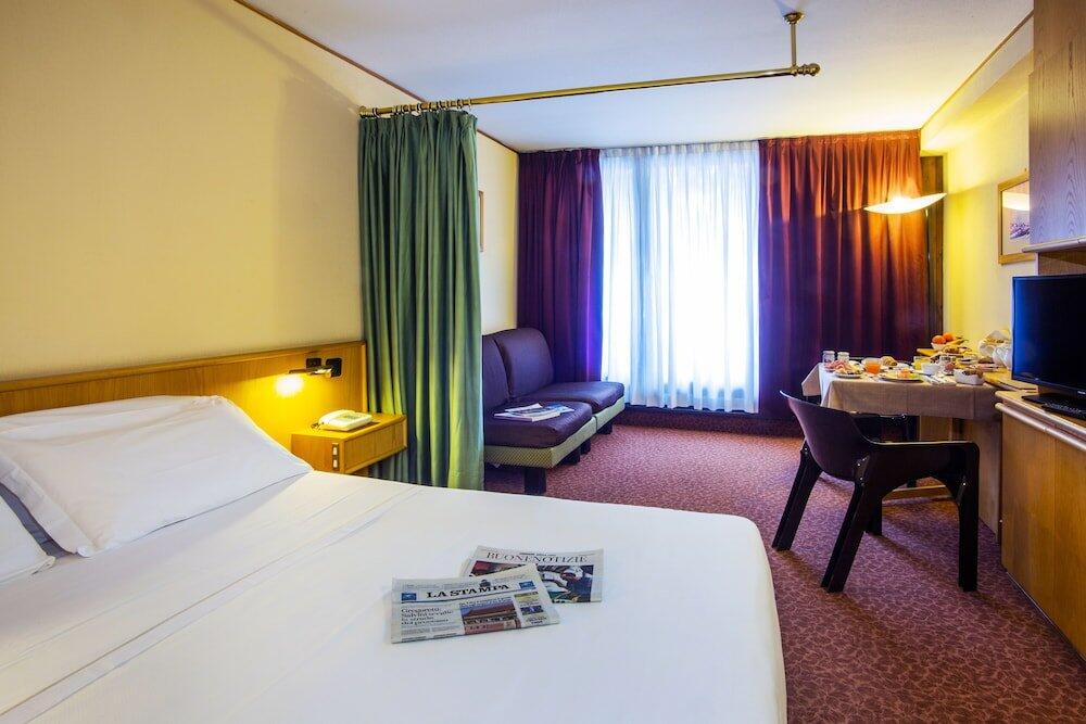 Foto de una habitación de Hotel Les Jumeaux Courmayeur