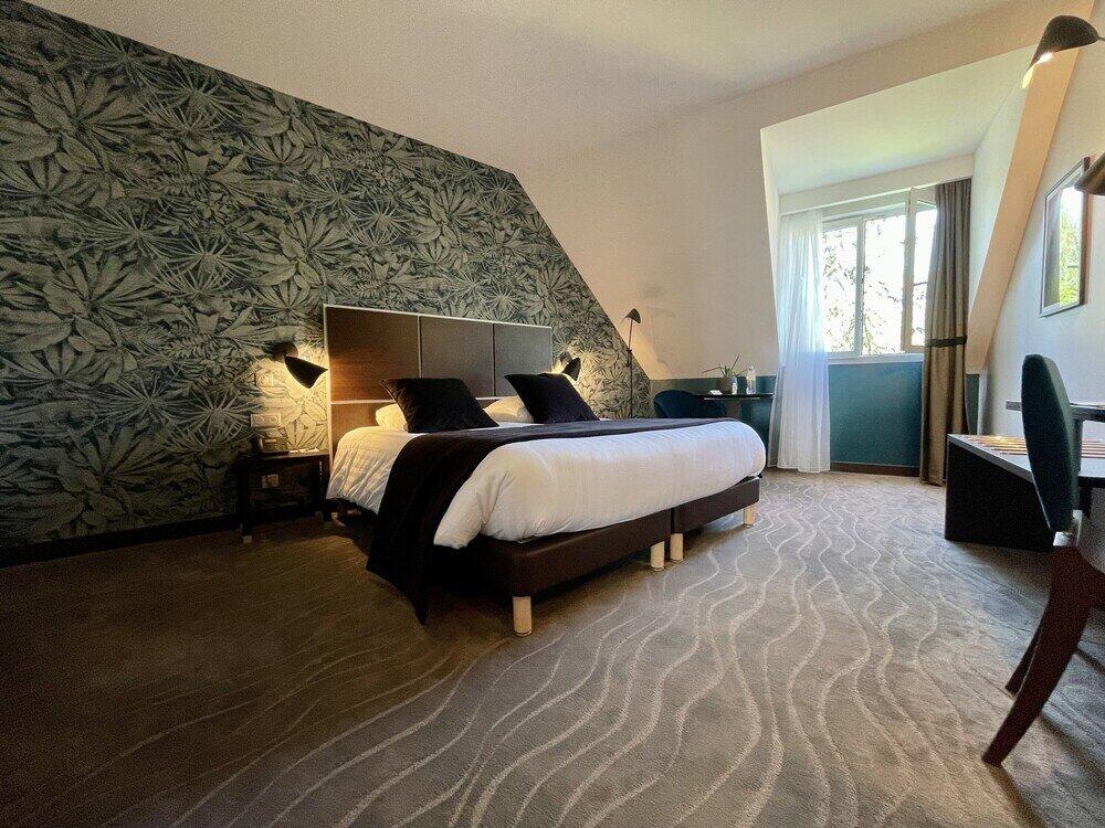 Foto de una habitación de Le Richebourg Hôtel, Restaurant &amp;amp; Spa