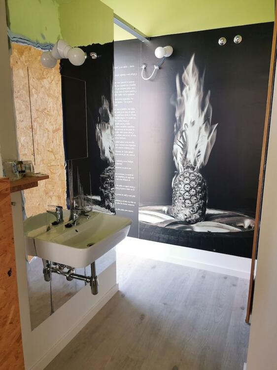 Foto del baño de La Posada de El Chaflán