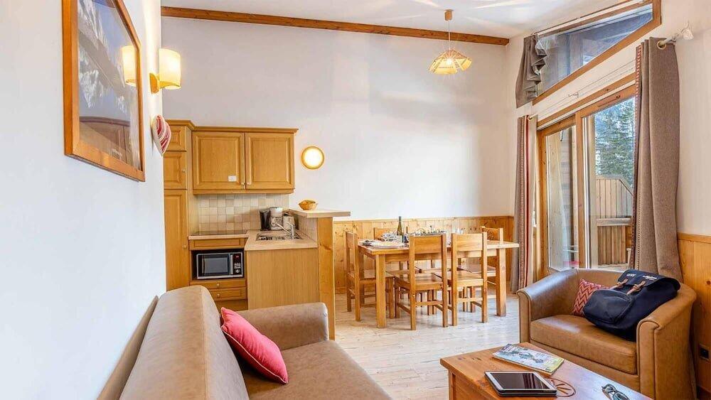 Foto de una habitación de Madame Vacances Résidence Les Jardins de la Vanoise