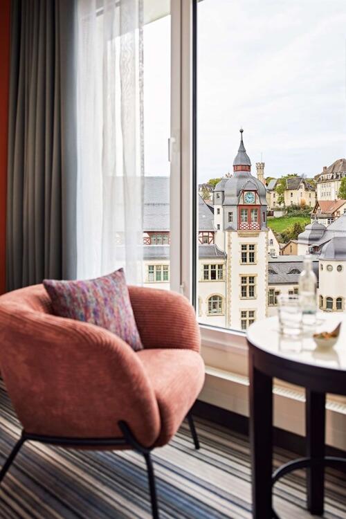 Foto de una habitación de Hotel Steigenberger Esplanade Jena