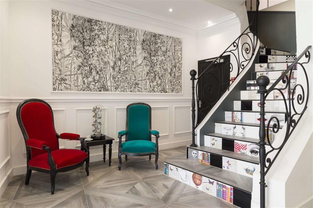 Foto de las zonas nobles de The Originals Boutique, Grand Hôtel de la Gare, Toulon