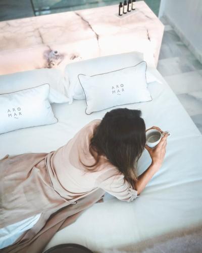 Foto de una habitación de Hotel Aromar