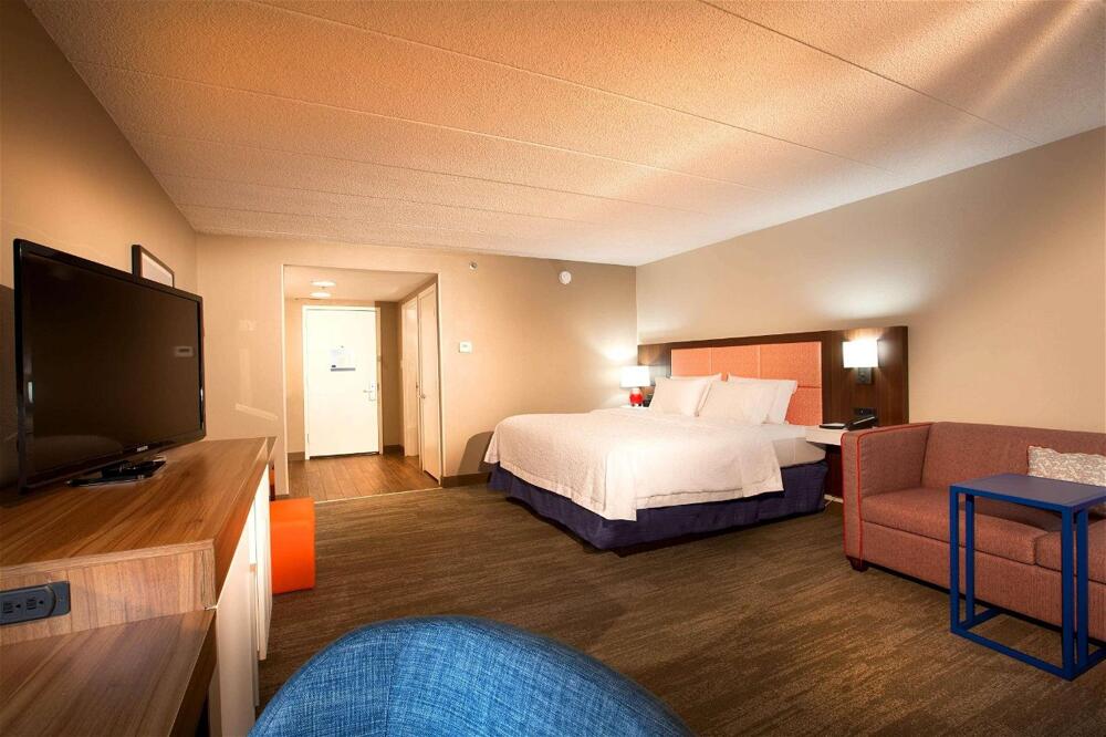 Foto de una habitación de Hotel Hampton Inn Pennsville