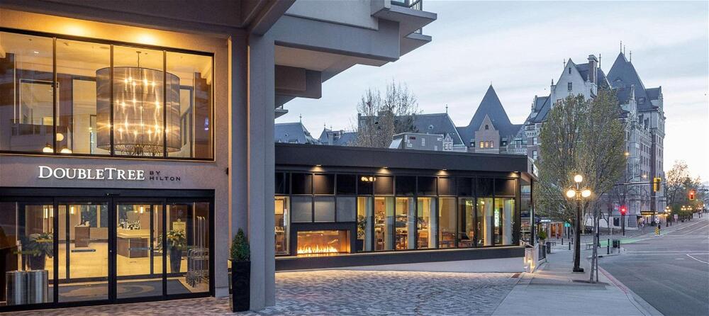 Foto del exterior de DoubleTree by Hilton Hotel &amp;amp; Suites Victoria