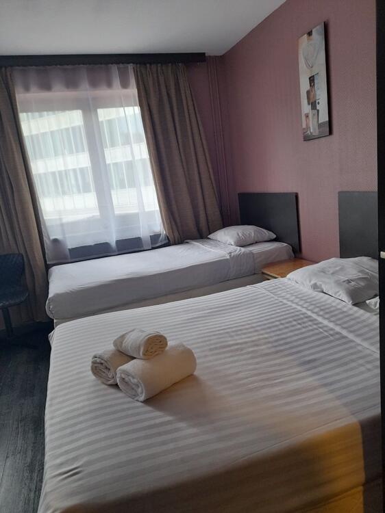 Foto de una habitación de Hotel Albergo