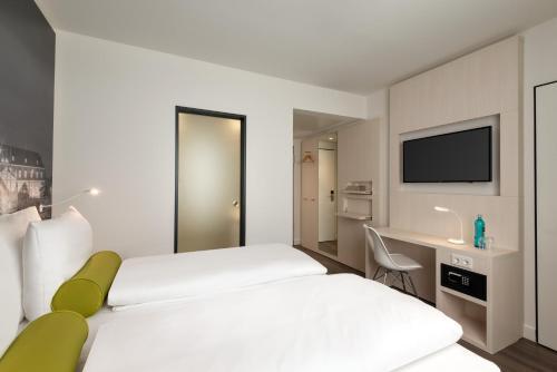 Foto de una habitación de Hotel Super 8 by Wyndham Chemnitz