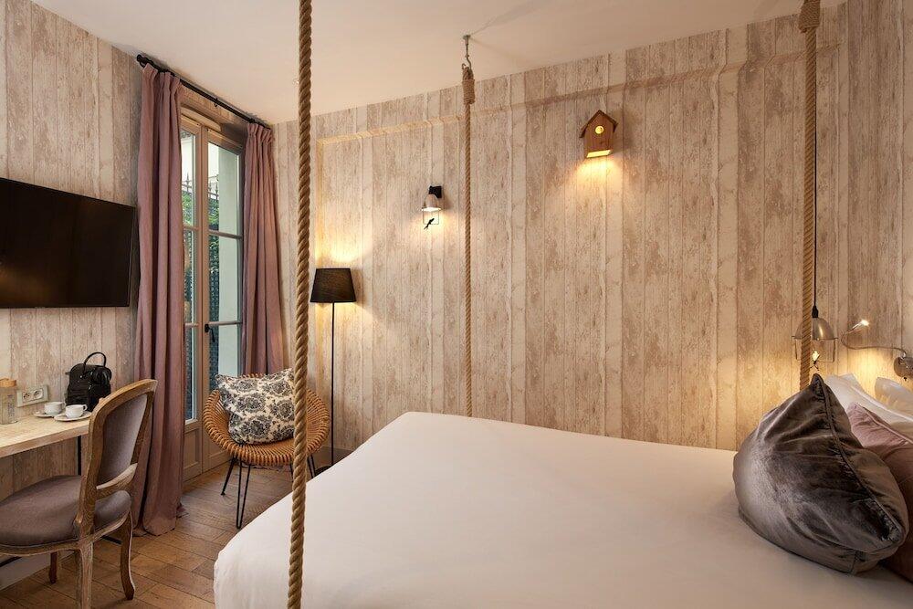 Foto de una habitación de Les Plumes Hotel