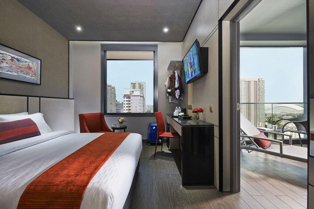 Foto de una habitación de Hotel Boss