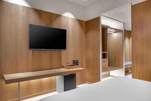 Foto de una habitación de AC Hotel Diagonal L&amp;#039;Illa by Marriott