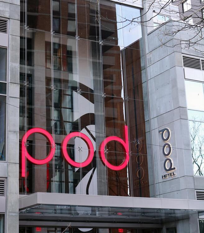 Foto del exterior de Hotel Pod Times Square