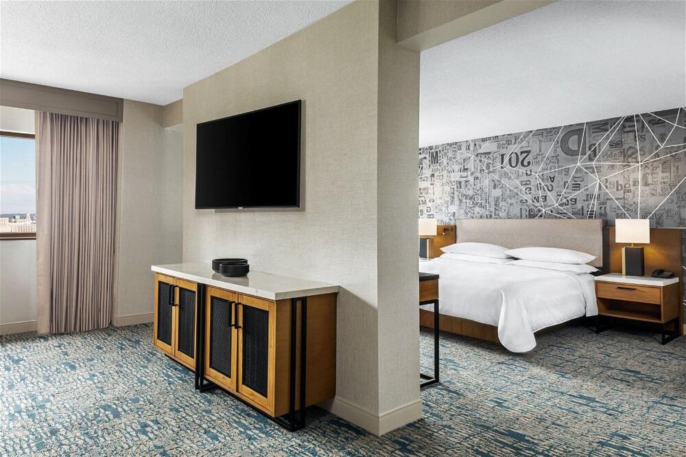 Foto de una habitación de Hotel Sheraton Philadelphia Downtown