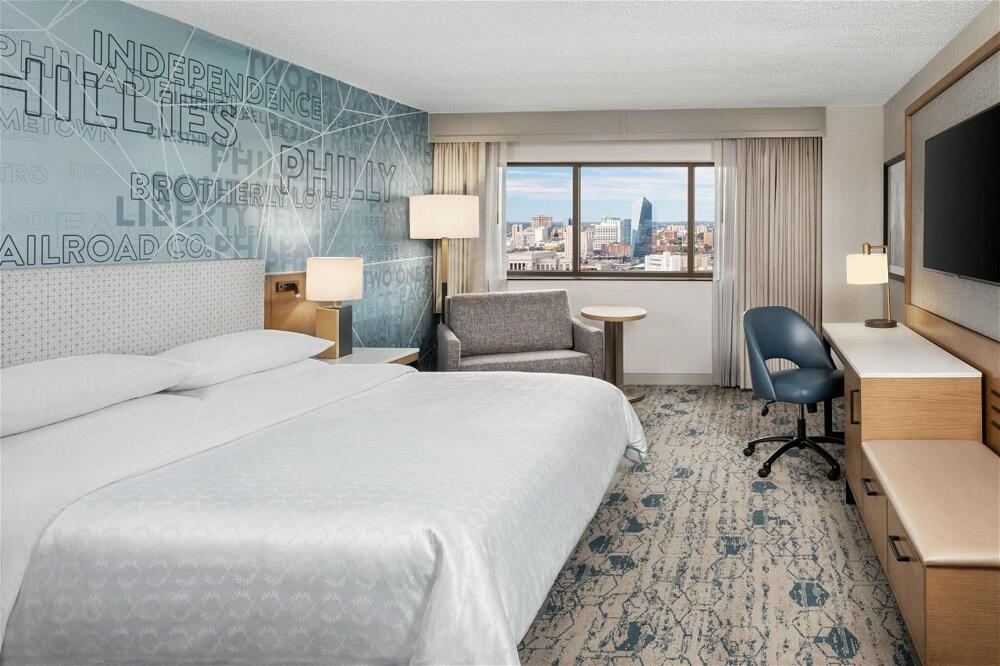 Foto de una habitación de Hotel Sheraton Philadelphia Downtown