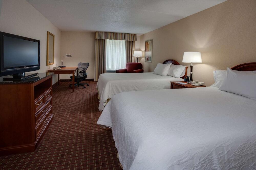 Foto de una habitación de Hotel Hilton Garden Inn Cleveland Airport
