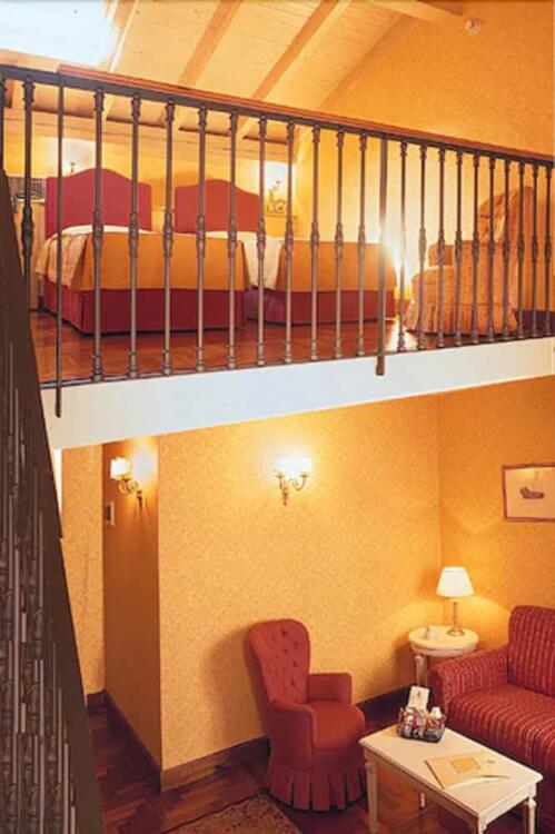 Foto de una habitación de Hotel Villa del Bosco