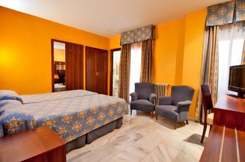 Foto de una habitación de Hotel Nuevo Palas