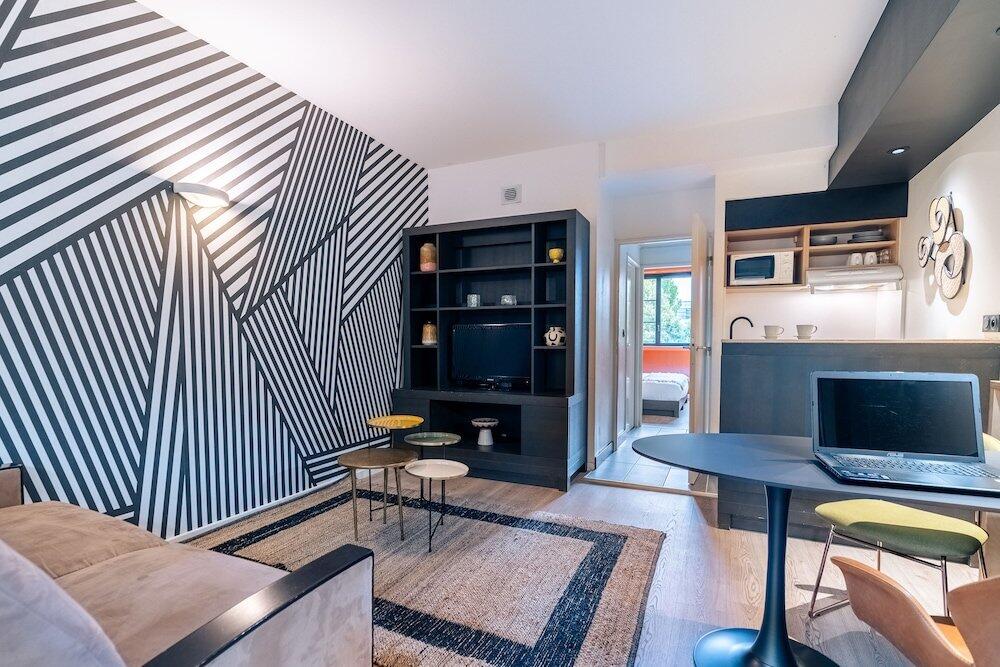 Foto de una habitación de Olivarius Apart Hotel Lille Villeneuve D&amp;#039;Ascq
