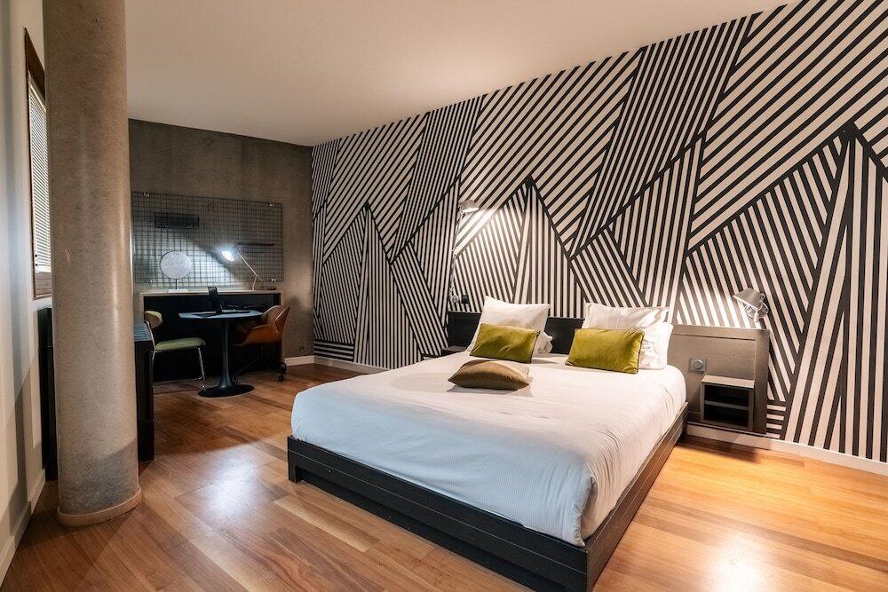 Foto de una habitación de Olivarius Apart Hotel Lille Villeneuve D&amp;#039;Ascq