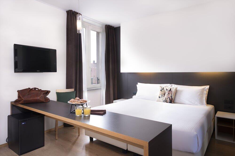 Foto de una habitación de Hotel Osteria della Pista