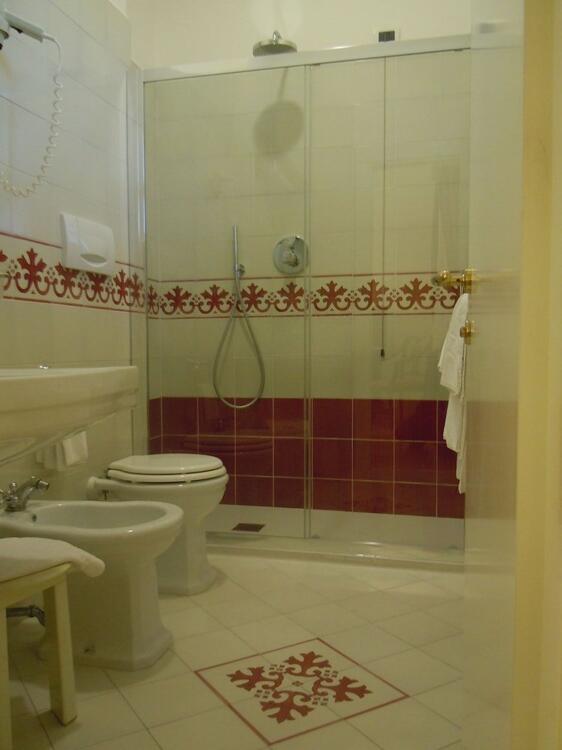 Foto del baño de Grand Hotel Villa Balbi