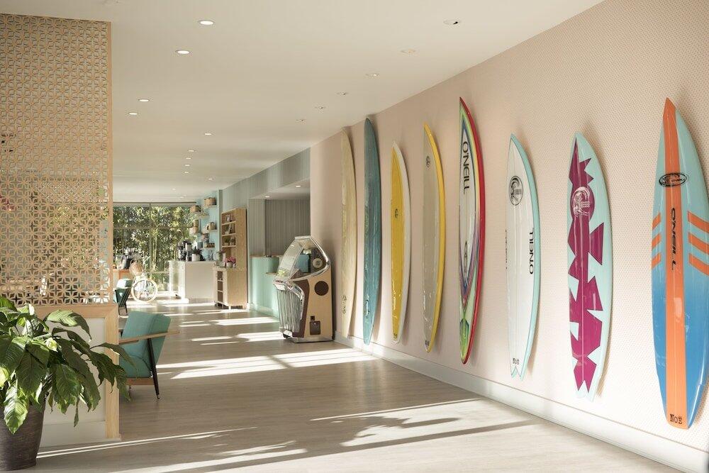 Foto de las zonas nobles de Hotel Dream Inn Santa Cruz