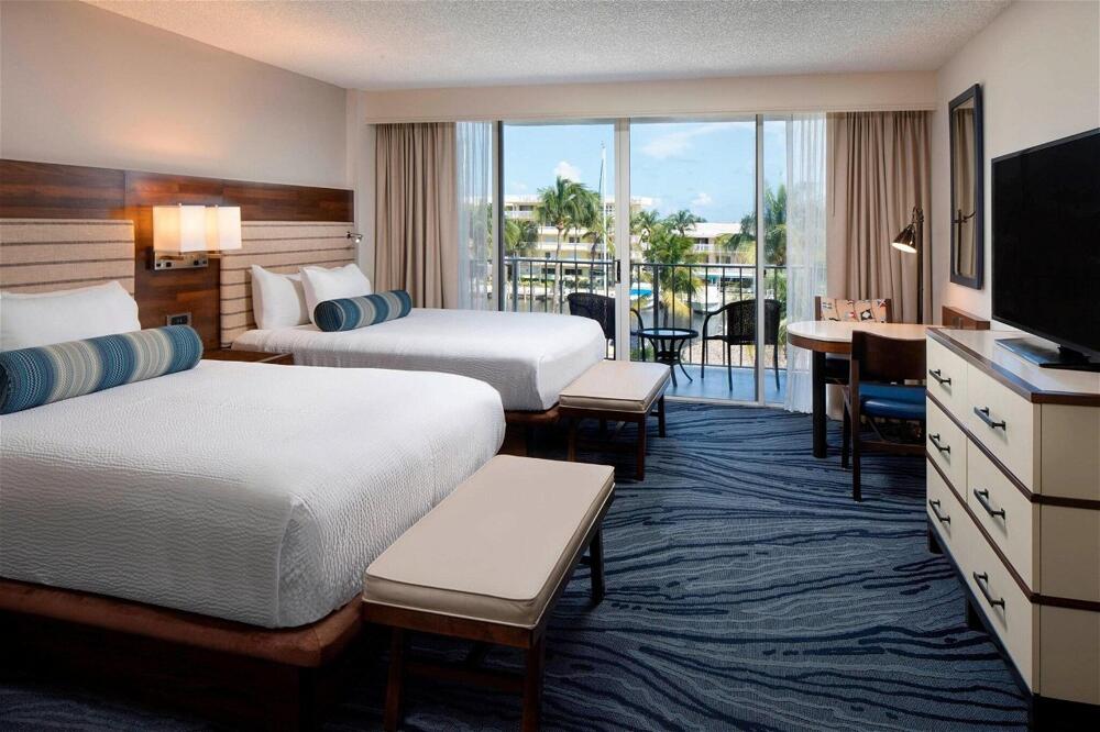 Foto de una habitación de Hotel Courtyard by Marriott Key Largo