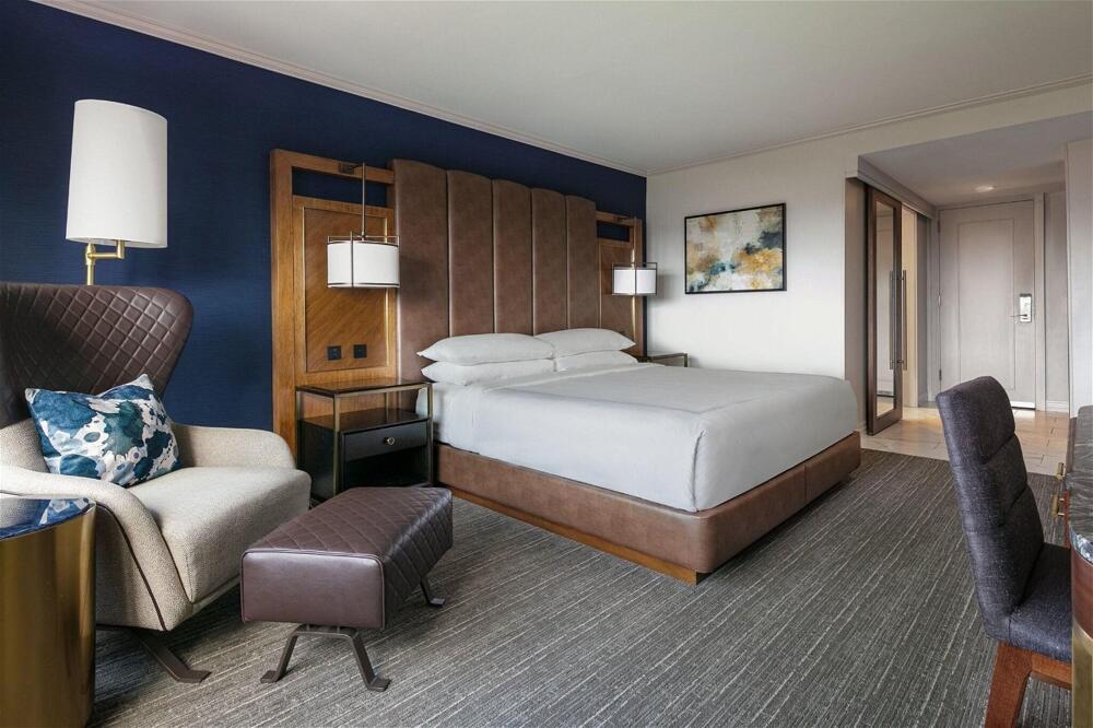 Foto de una habitación de Hotel Boston Marriott Long Wharf