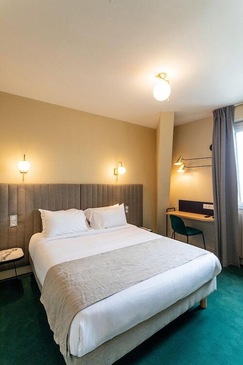 Foto de una habitación de Grand Hotel de la Gare