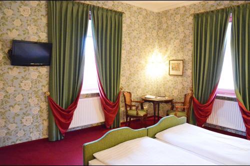 Foto de una habitación de Hotel Hohenstauffen