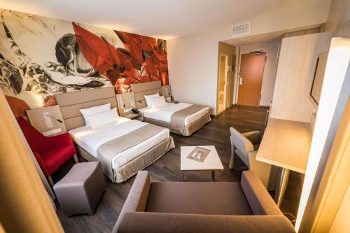 Foto de una habitación de First Inn Hotel Zwickau